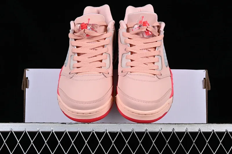 All categories Air Jordan Jordan series basketball shoes Air Jordan 5 Air Jordan 5 Low "Arctic Orange" AJ5 Joe 5 Flamingo low-top basketball shoes DA8016-806